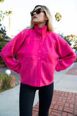 Finest Fuchsia Fleece Jacket