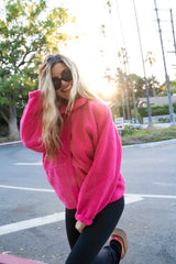 Finest Fuchsia Fleece Jacket