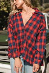 Harvest Flannel Plaid Shirt - Finding July