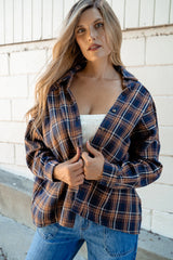 Harvest Flannel Plaid Shirt