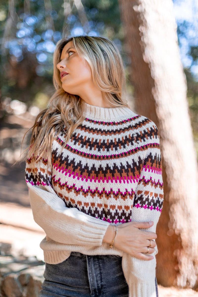 At The Peak Knit Sweater - Finding July