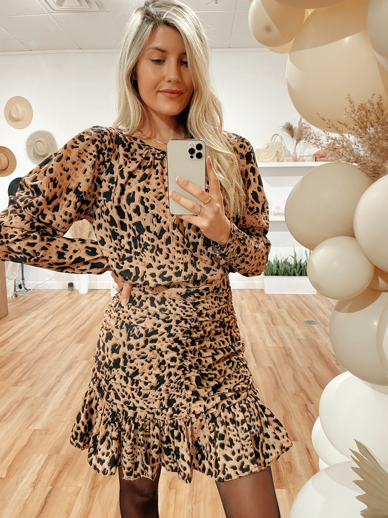 Bold New Year Leopard Two Piece - Finding July