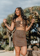 Captivate Me Sequin Mini Dress - Finding July