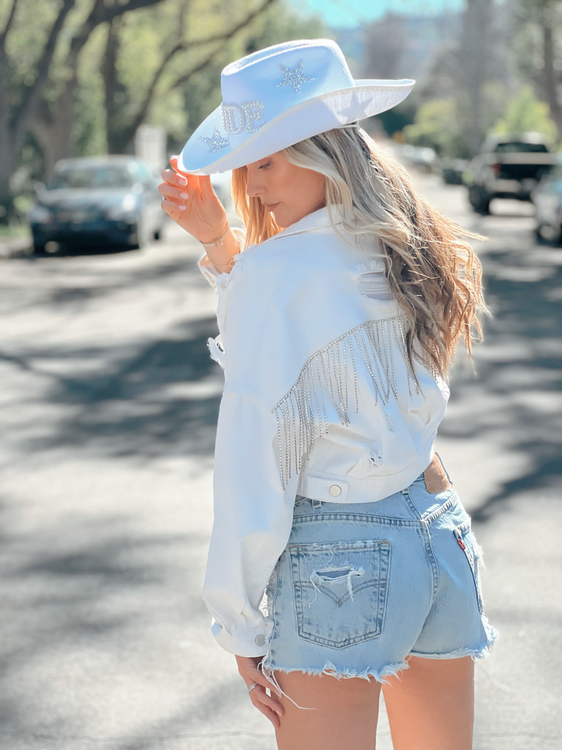 Bride Cowboy Hat - Finding July