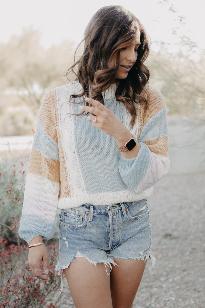 Lily Multicolour Knit Sweater - Finding July