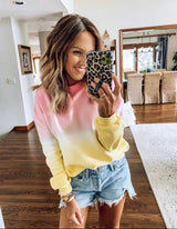 Pink Lemonade Ombre Sweatshirt - Finding July