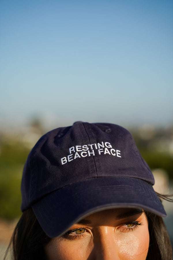 Resting Beach Face Cap - Finding July