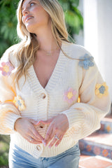 Send Me Flowers Knit Sweater - Finding July
