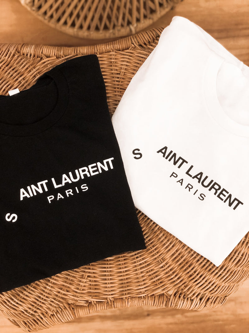 Aint Laurent Graphic Tee - Finding July