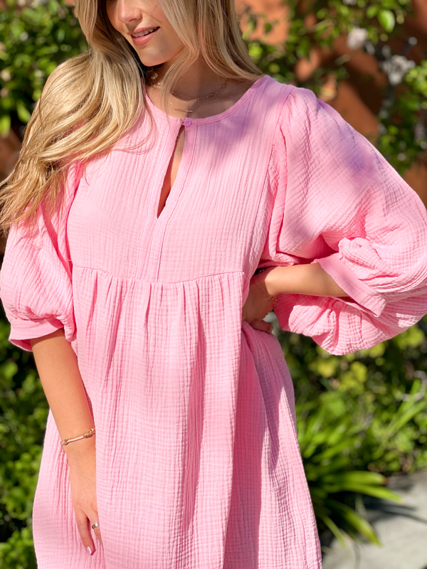 Pretty in Pink Dress - Finding July