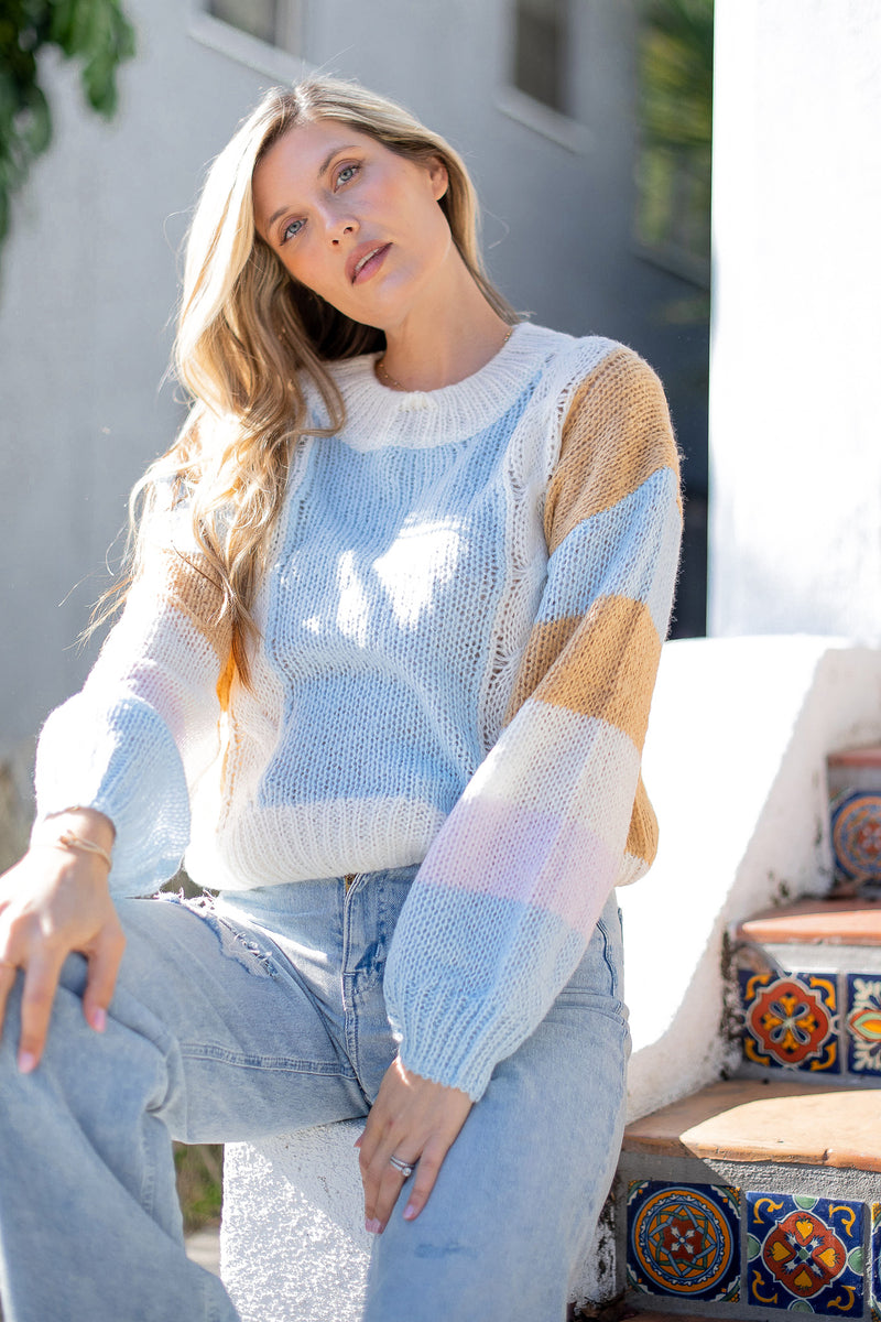 Lily Multicolour Knit Sweater - Finding July
